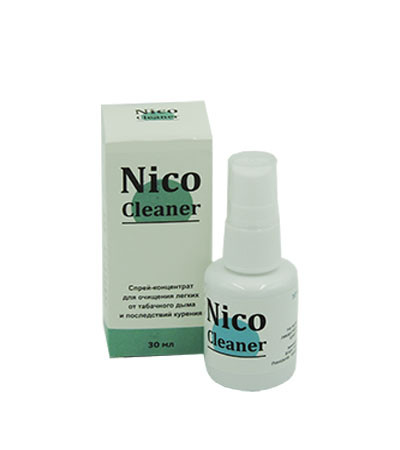 

Nico Cleaner - спрей для очистки лёгких от табачного дыма (Нико Клинер)