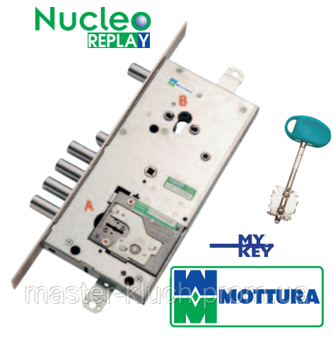 

Дверной замок Mottura 54Y938 My Key