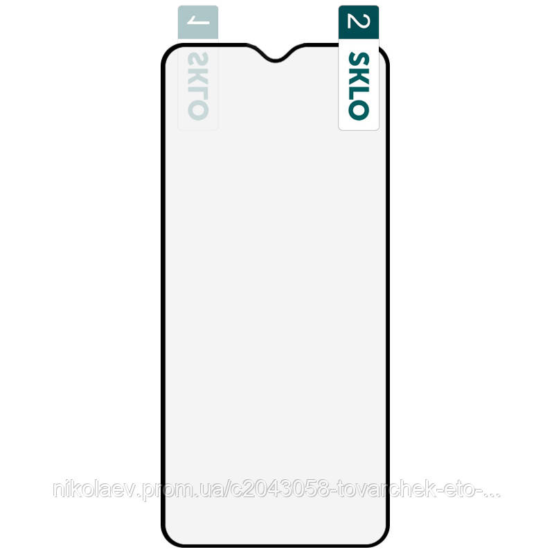 

Гибкое защитное стекло SKLO Nano (тех.пак) для Samsung Galaxy A10 / A10s / M10, Черный