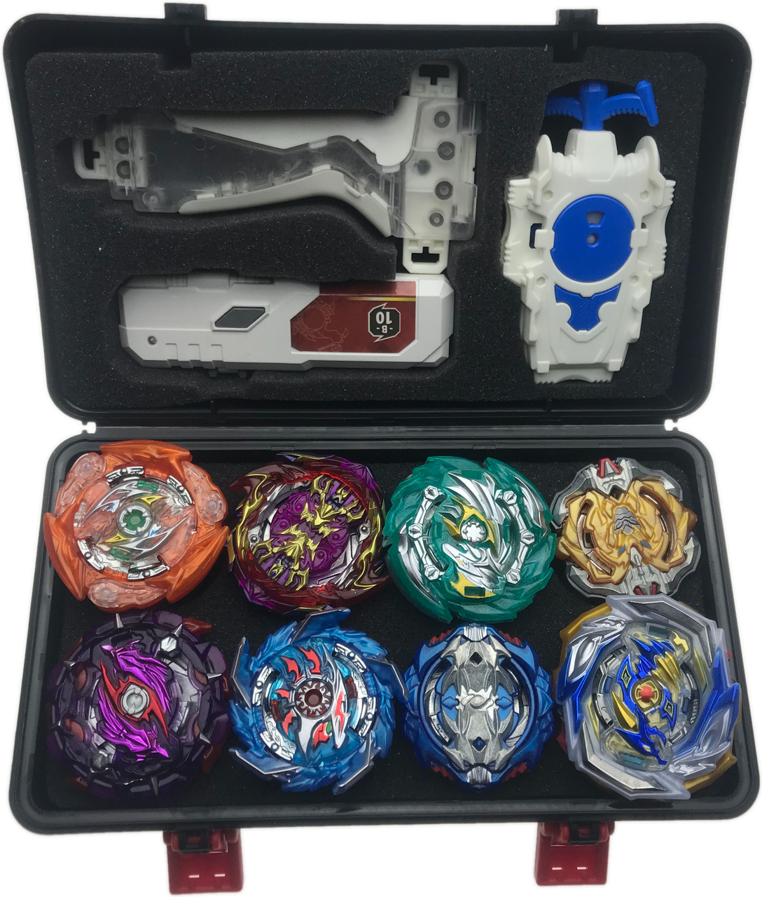 

Набор бейблейд, Beyblade Box 8 шт., Рактавор, Гелиос, 5 сезон, серия Comeback