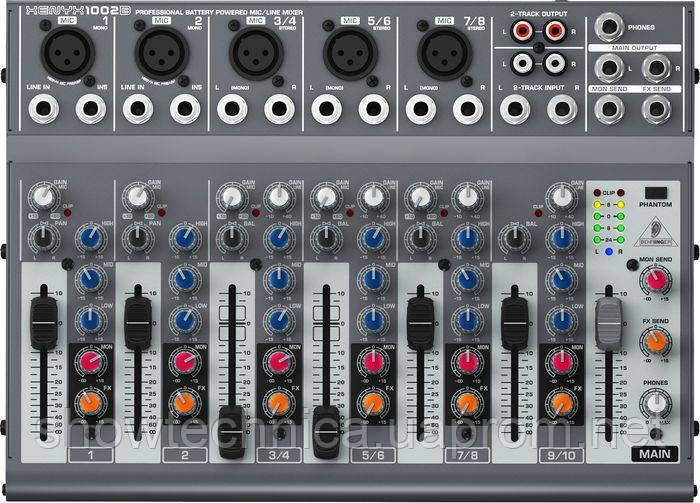 

Микшерный Пульт Behringer Xenyx1002B