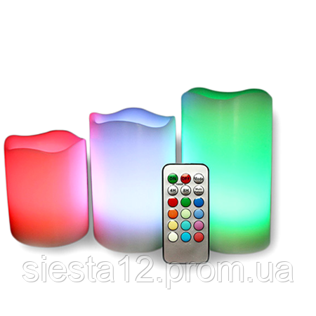 

Набор светодиодных свечей Luma Candles Color Changing, Скидки