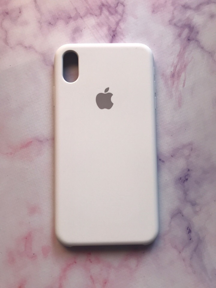 

Силиконовый чехол Silicone Case для iPhone XS MAX Белый (12028)