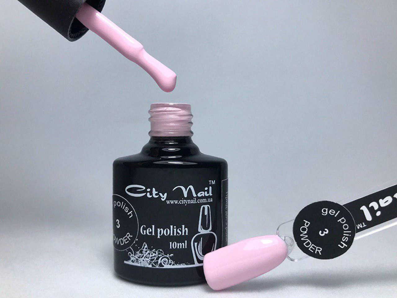 

Гель-лак для ногтей ТМ "City Nail" Powder №3 розовый йогуртовый, 10 мл