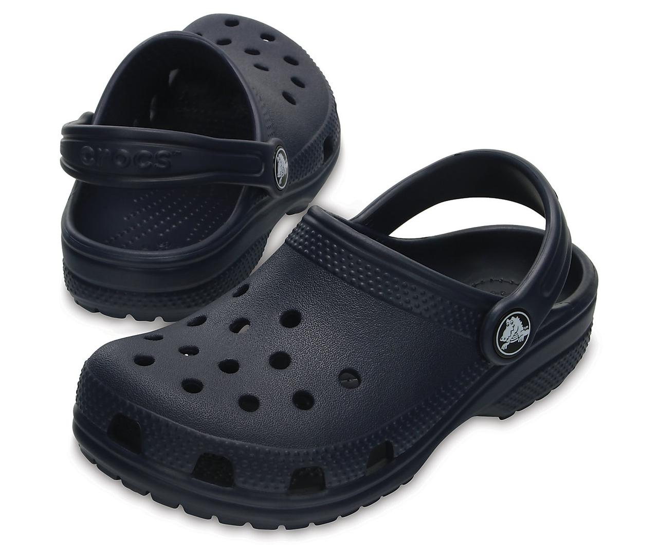 

Кроксы детские сабо Классик оригинал / Crocs Kids' Classic Clog (204536), Темно-синие 30, Темно-синий