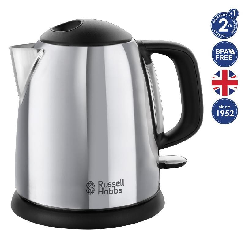 

Акция! Электрочайник Russell Hobbs Victory, 2400 Вт, Компактный, Нержавеющая сталь (24990-70) [Скидка 5%, при условии 100% предоплаты!]