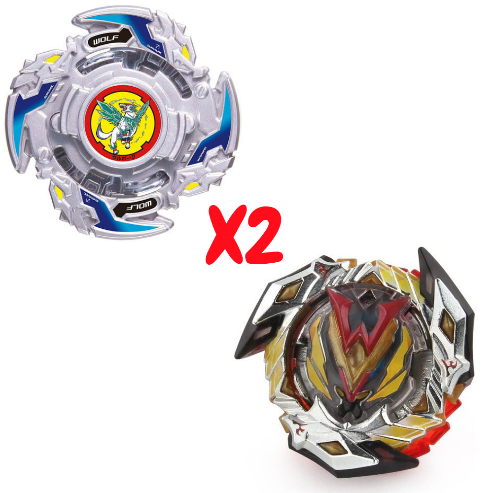 

Набор волчков BEYBLADE (Бейблейд) Волчок Wolborg 8 Bearing B-121 VS Winning Valkyrie 4 сезон с пусковыми