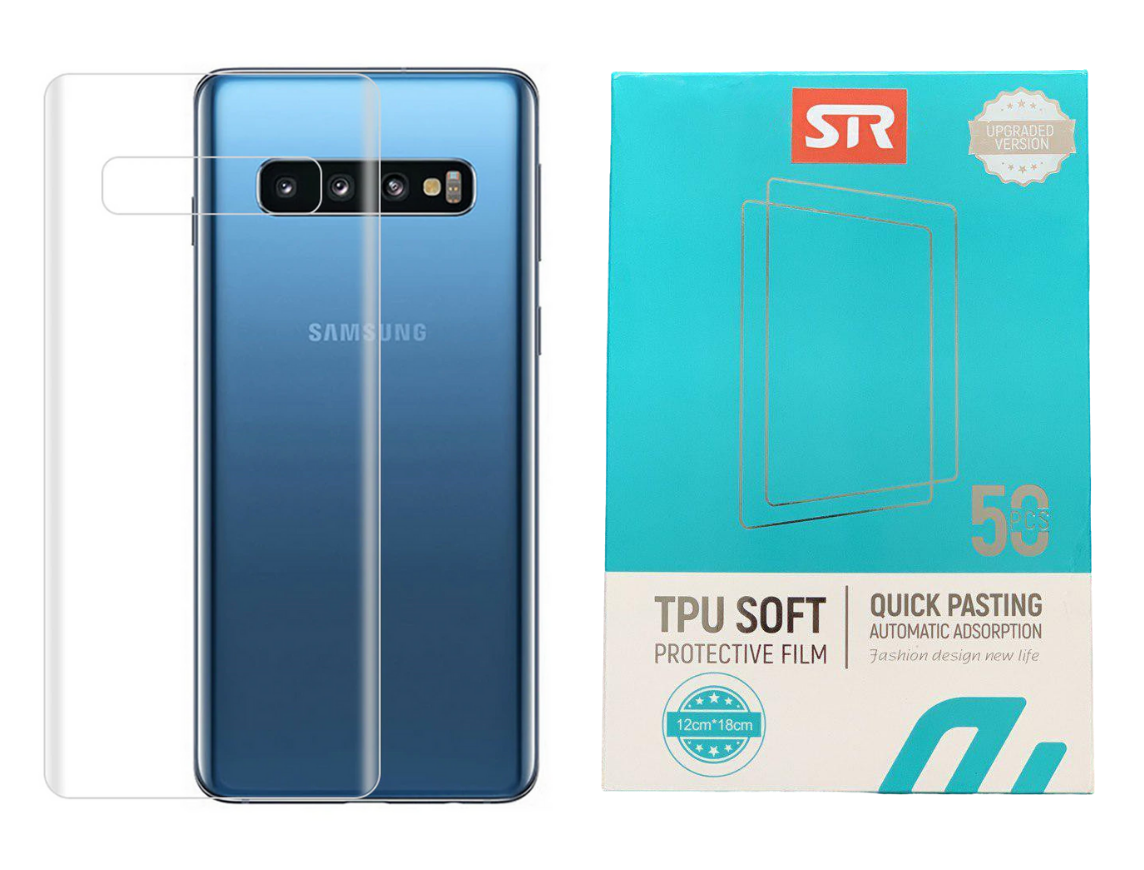 

Гидрогелевая пленка на заднюю часть STR Back Stickers для Huawei P40 Pro - Прозрачная