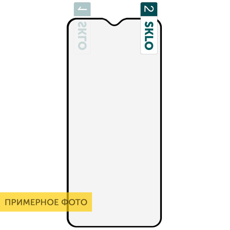 

Гибкое защитное стекло SKLO Nano (тех.пак) для Huawei P40 Lite E / Y7p (2020), Черный