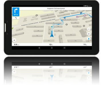 GPS навигатор Shuttle PNT-7045  Android