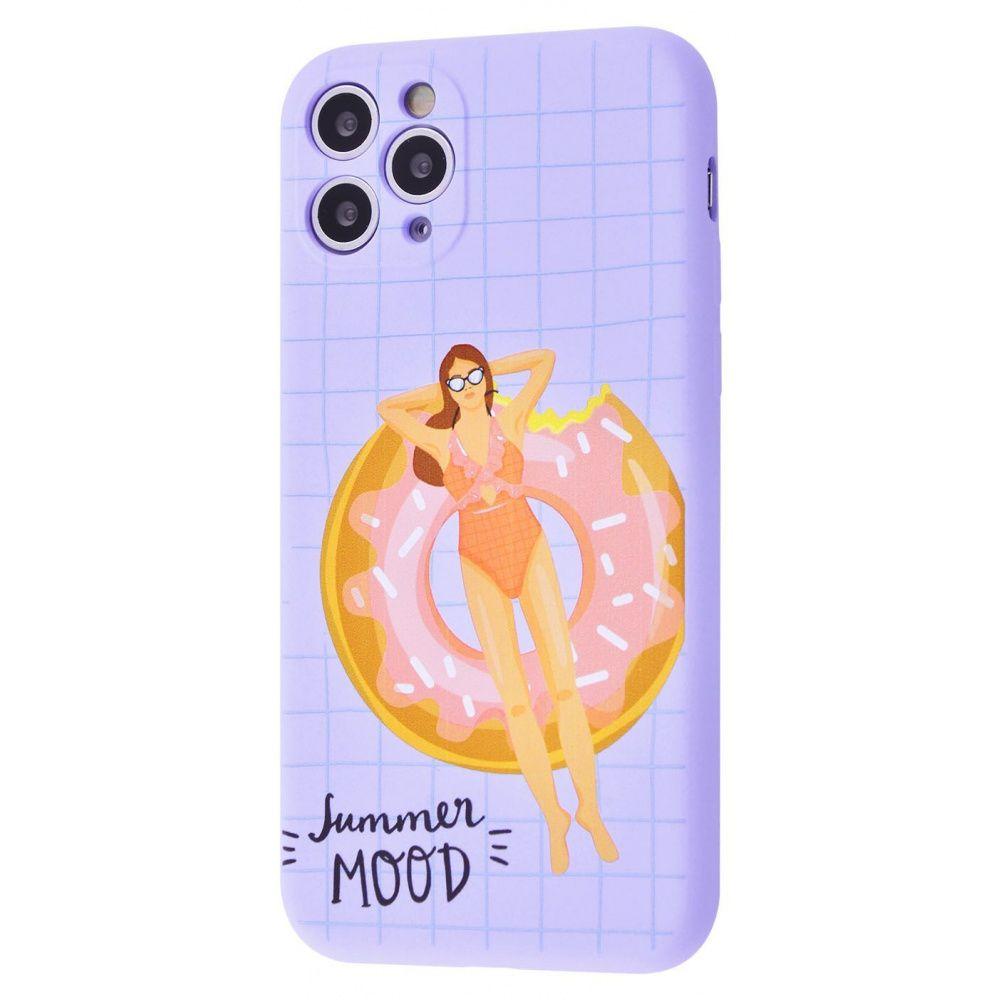 

Чехол накладка iPhone 7/8/SE 2 Wave Fancy Series Case (TPU) summer_mood_light_purple