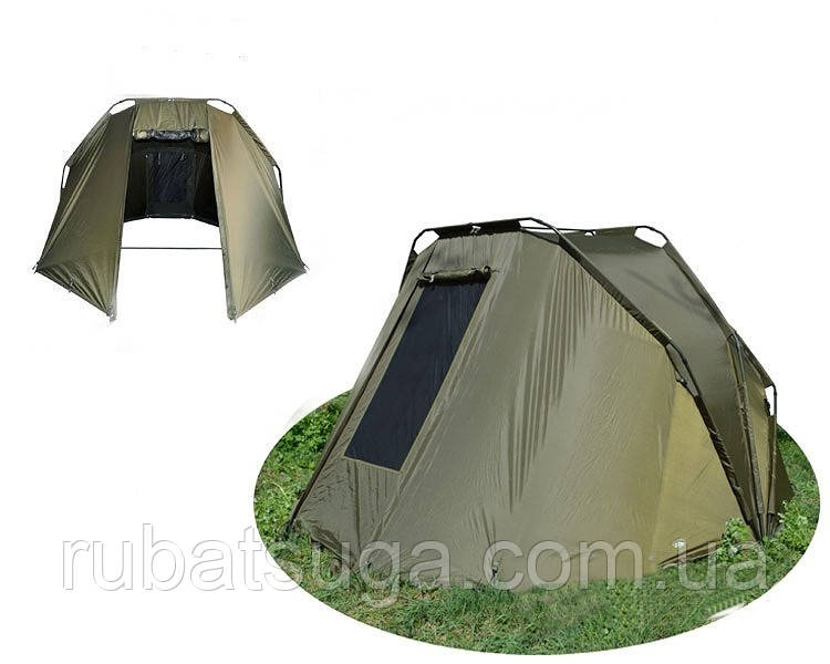 

Палатка карповая Fishing ROI Big Guy 2-3 Man Tunnel Bivvy