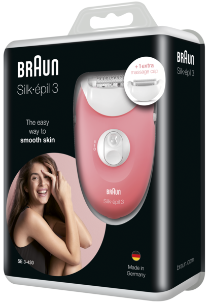 

Эпилятор BRAUN Електр епiлятор Silk_epil 3 SE 3-430