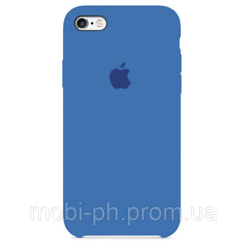 

Чехол Silicone Case для iPhone 6 Plus/6s Plus Denim Blue, Синий