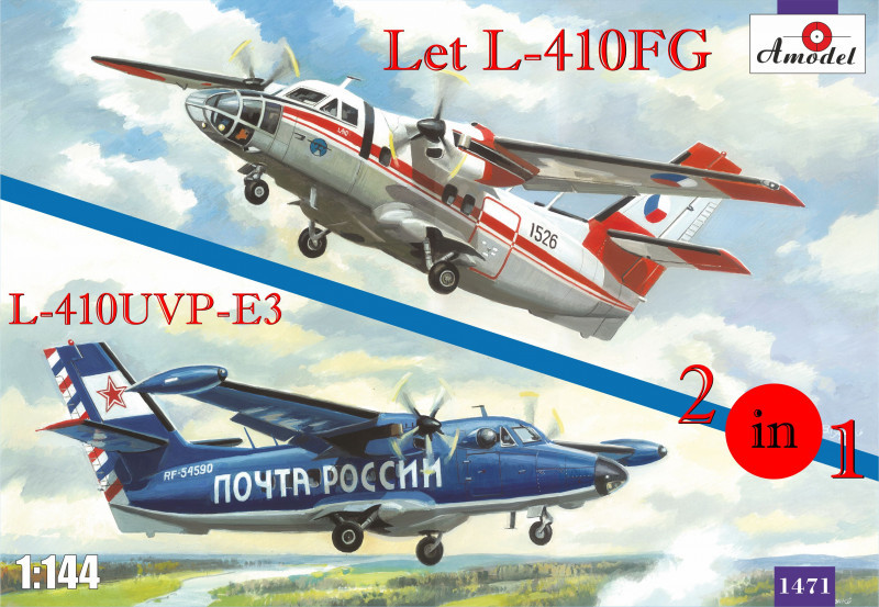 

Самолеты Let L-410FG и L-410UVP-E3 (2 модели в комплекте)