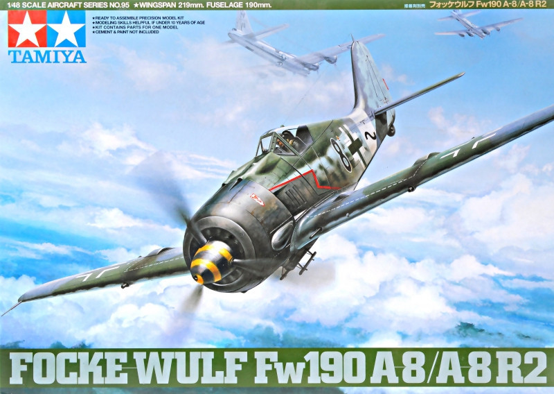 

Немецкий истребитель Focke-Wulf Fw190 A-8/A-8 R2