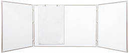Доска-триптих магнитно-маркерная 2x3 90 x 120/240 см, лакированная поверхность