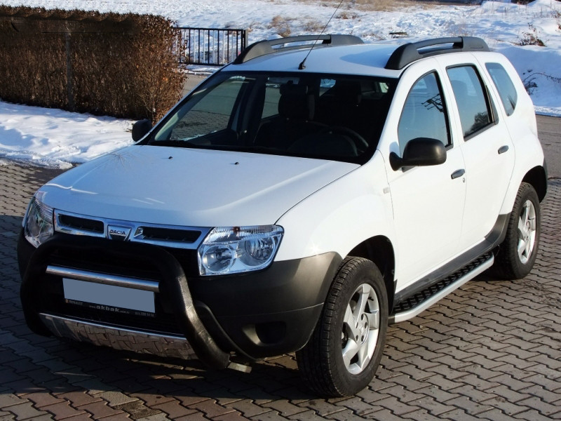 

Dacia Duster 2008-2018 гг. Боковые площадки BlackLine (2 шт, алюминий)