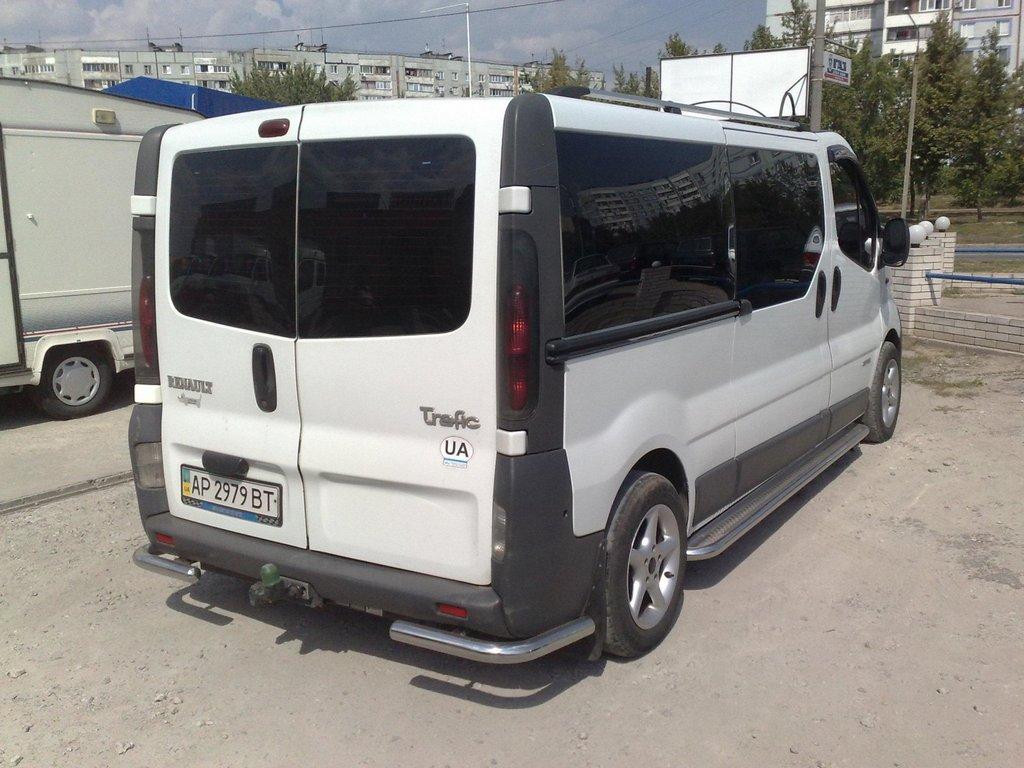 

Nissan Primastar 2002-2014 гг. Задние уголки AK003 (нерж)