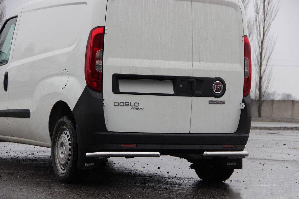 

Fiat Doblo III nuovo 2010↗ и 2015↗ гг. Задние уголки AK003 (нерж.)