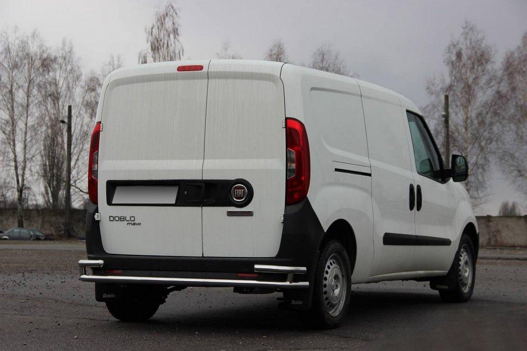 

Opel Combo 2012-2018 гг. Задняя дуга AK005/2-Double (нерж.)