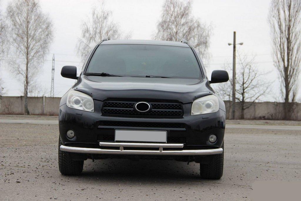 

Toyota Rav 4 2006-2013 гг. Передняя защита ST014 (нерж) 51/42 мм