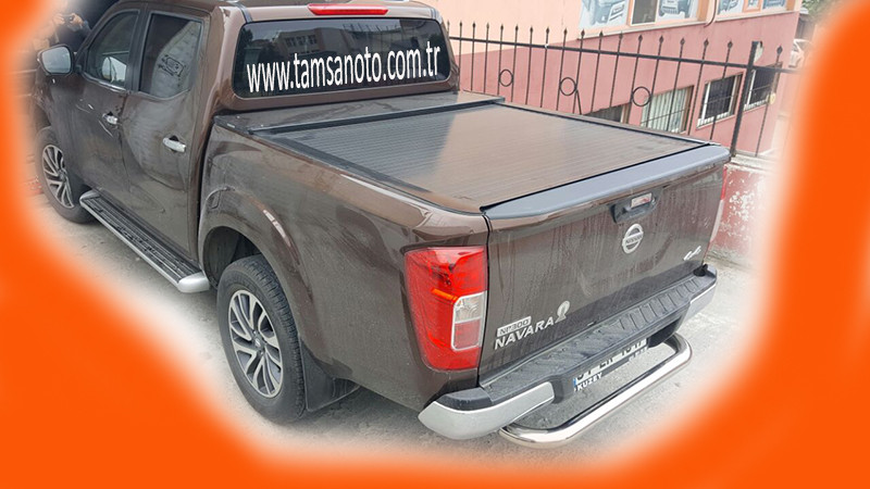 

Nissan Navara NP300 2016↗ Задняя защита AK005 (нерж)