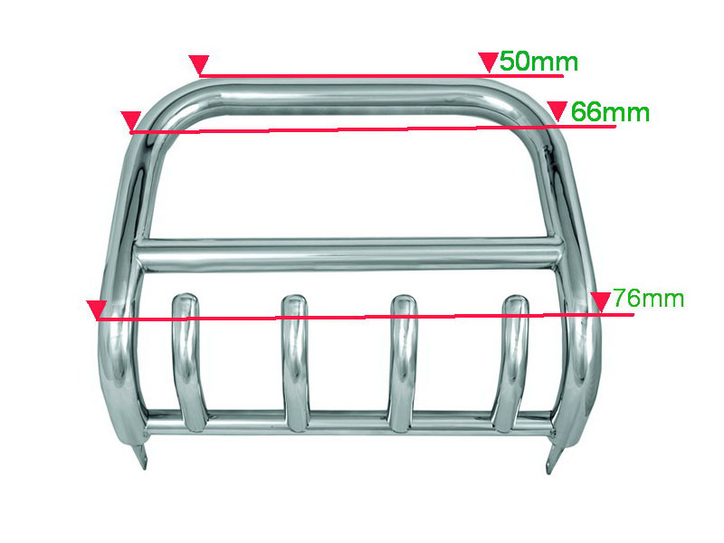 

Mitsubishi Pajero Sport 2008-2015 гг. Кенгурятник QT006 (нерж.)