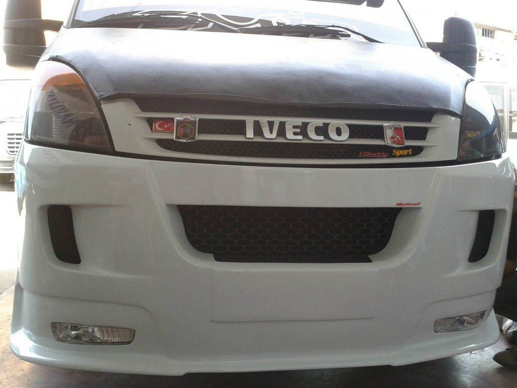 

Iveco Daily 2006-2014 гг. Накладка на передний бампер ERA (под покраску)