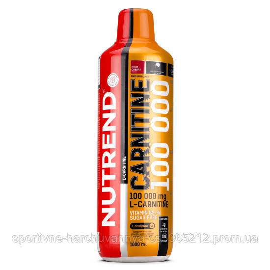 

L-карнитин Nutrend Carnitine 100000 1000ml Orange