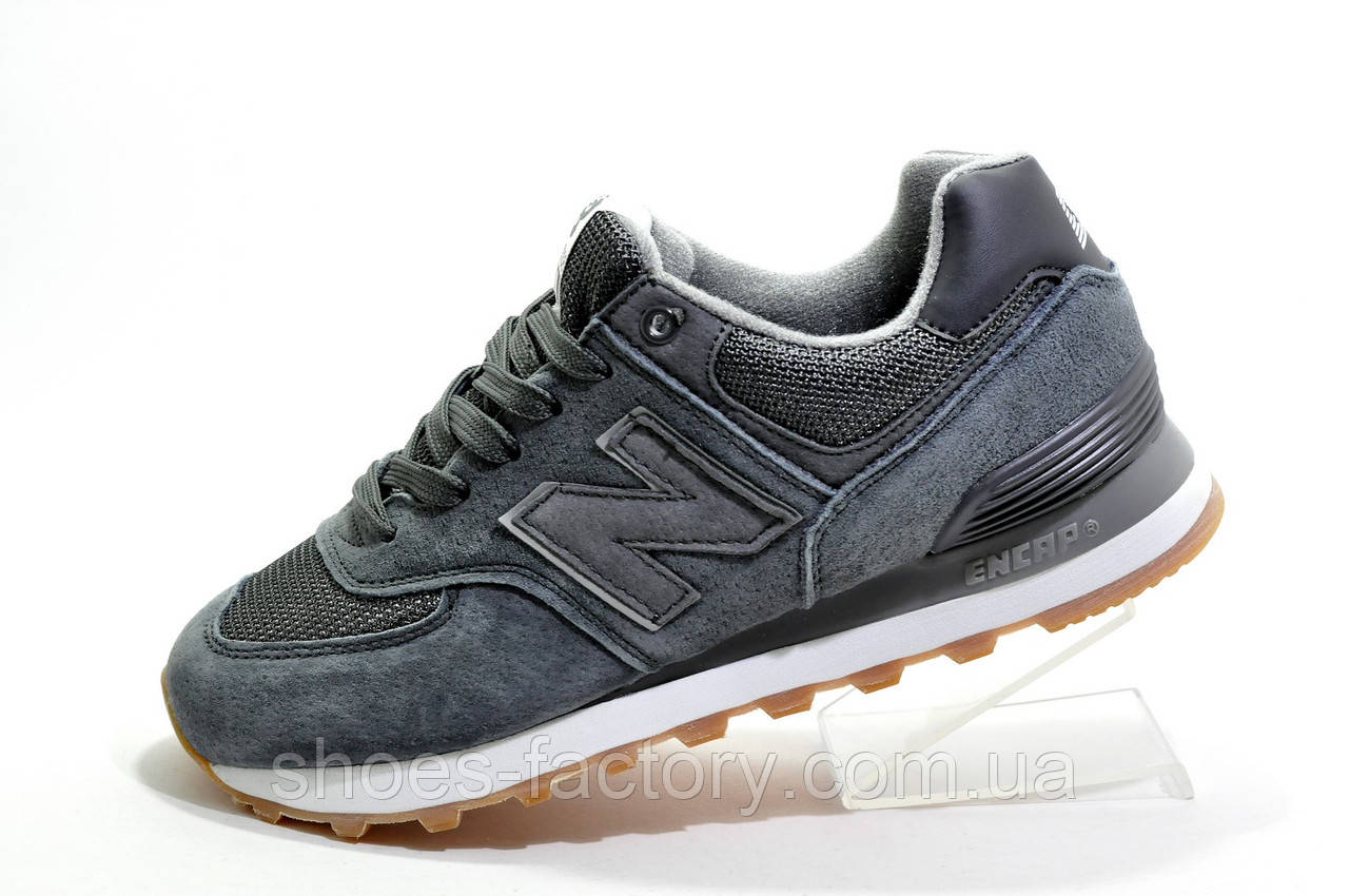 

Кроссовки унисекс в стиле New Balance 574, Gray\Серый