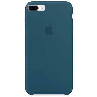 

Чехол Silicone case (AAA) для Apple iPhone 7 plus / 8 plus (5.5"), Синий / cosmos blue