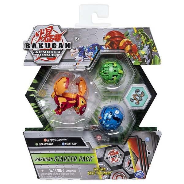 

Игровой набор Spin Master Bakugan Armored Alliance из трех бакуганов Гидориус Пайрус (SM64424-16)