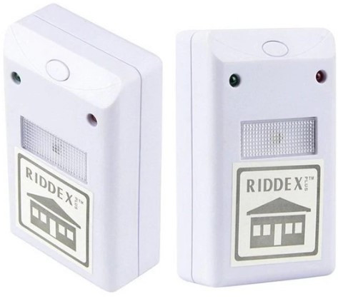 Riddex Ультразвуковой и электромагнитный отпугиватель насекомых и грызунов