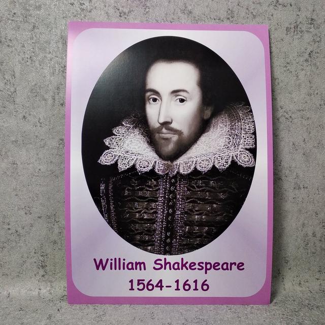 Портреты английских поэтов и писателей William Shakespeare