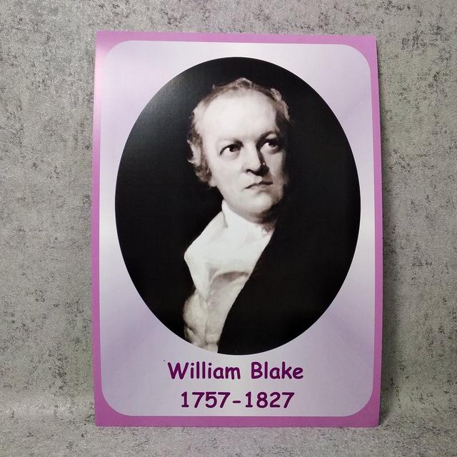 Портреты английских поэтов и писателей William Blake 25х33 см