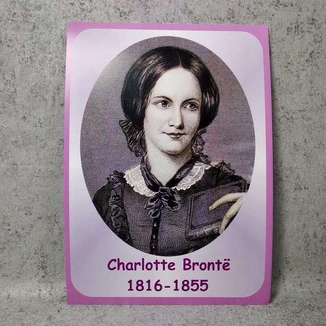 Портреты английских поэтов и писателей Charlotte Brontë
