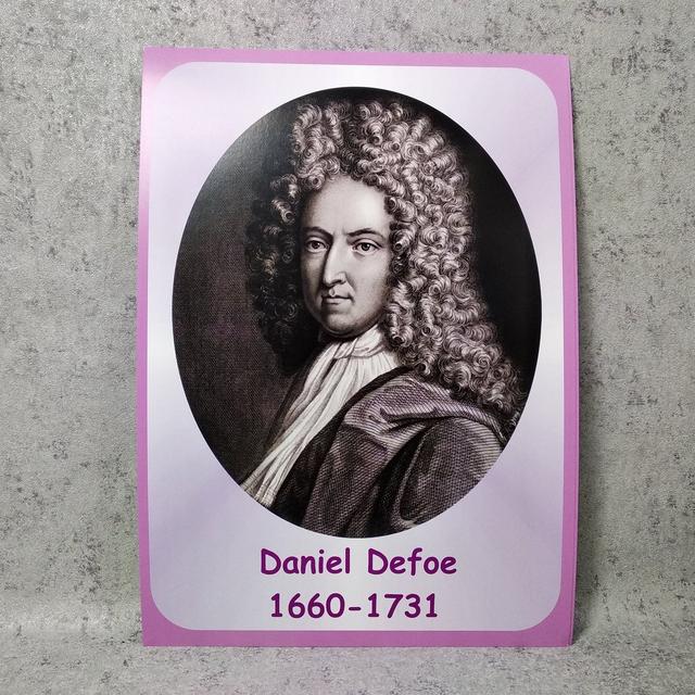 Портреты английских поэтов и писателей Daniel Defoe