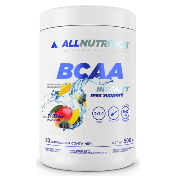 

БЦАА AllNutrition BCAA Max Support Instant (500 г) алл нутришн макс саппорт Mango Blackberry