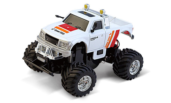 

Машинка на радиоуправлении Джип 1:58 Great Wall Toys 2207 (бело-красный, 40MHz)