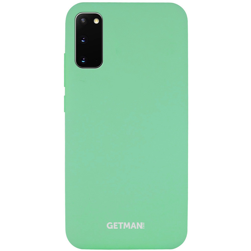 

Чехол силиконовый GETMAN for Magnet для Samsung Galaxy S20, Зеленый / spearmint