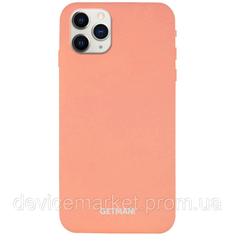 

Чехол Silicone Case GETMAN for Magnet для Apple iPhone 11 Pro (5.8"), Розовый / flamingo