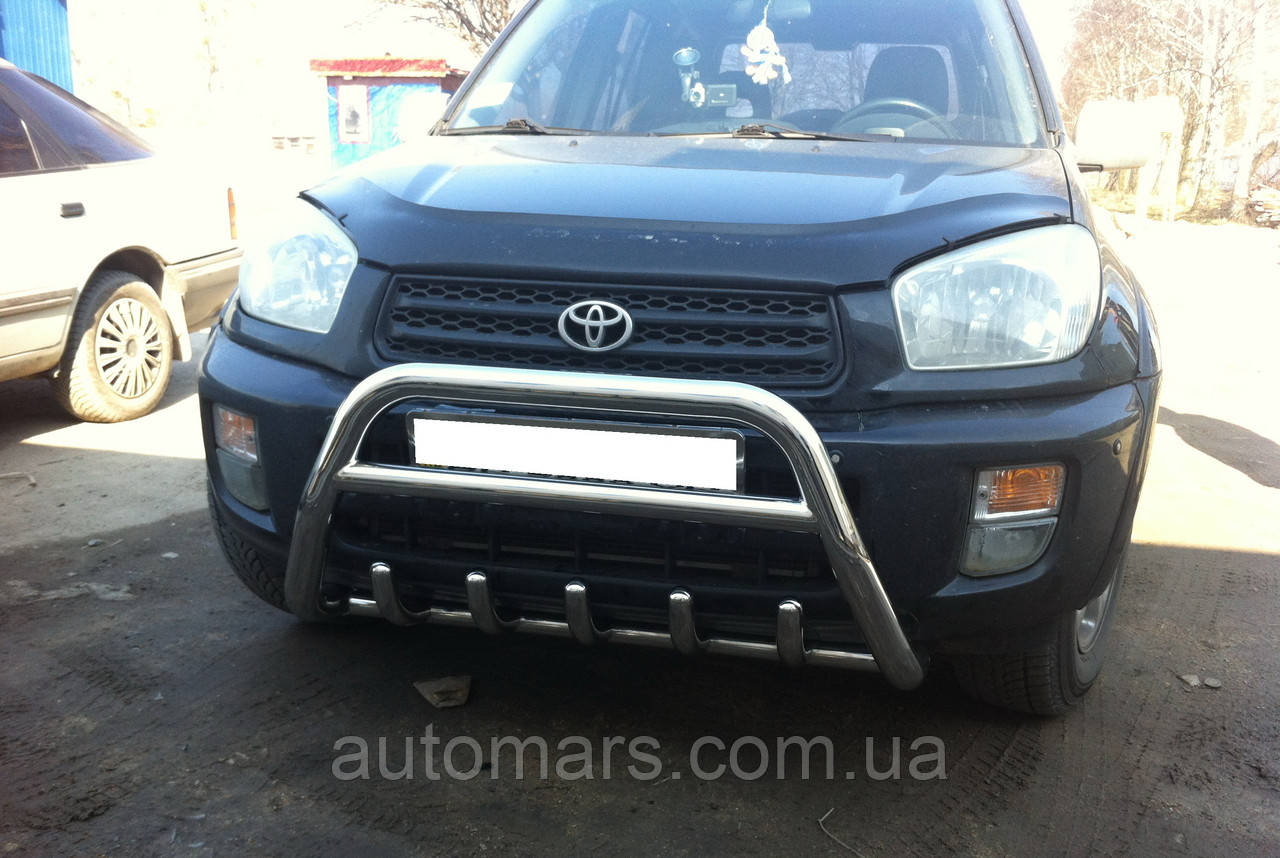 

Кенгурятник, защита переднего бампера Toyota Rav-4 (2001+)