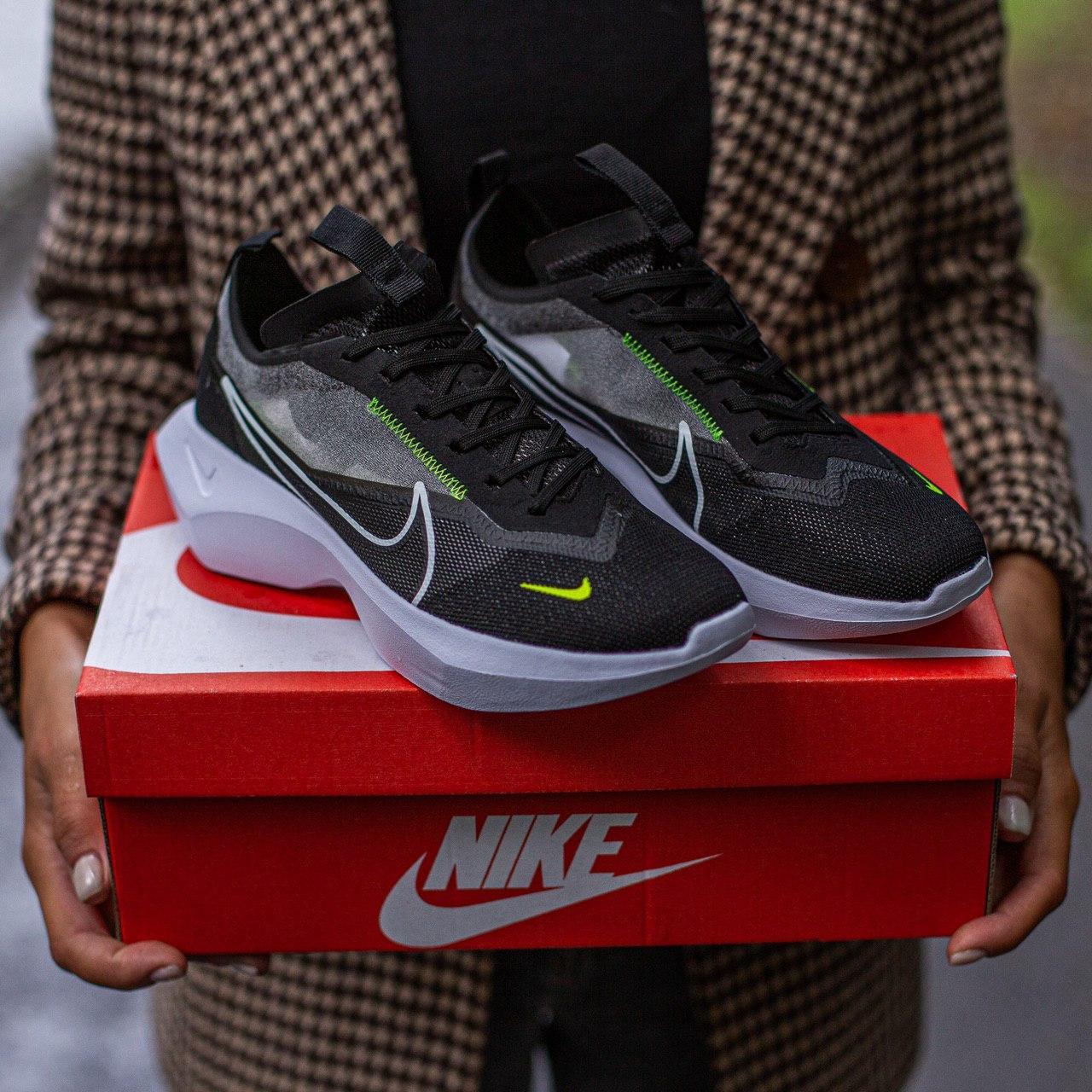 

Женские кроссовки Nike Vista Lite Black Green / Найк Виста Лайт Блек Грин, Черный