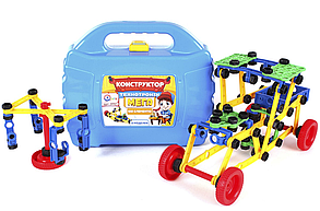 Детский игровой набор "Конструктор ТЕХНОТРОНИК МЕГА" ТМ ТехноК, 168 деталей  в пластиковой коробке, от 3 лет, фото 3