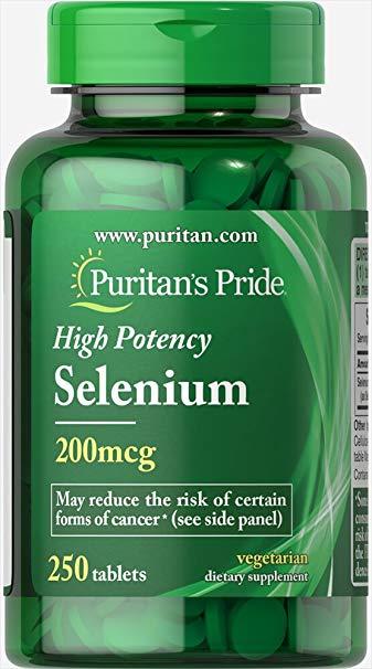 

PP Selenium 200 mcg, 250 tablets