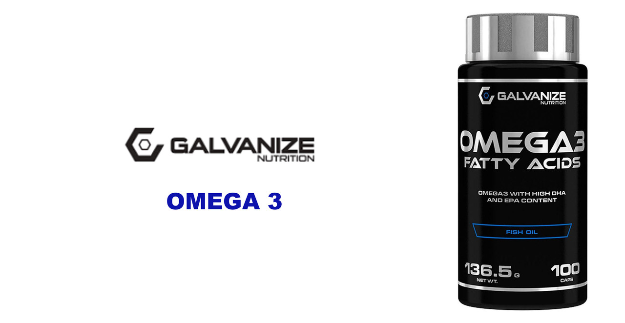 

Galvanize Nutrition Omega 3 100 softgels