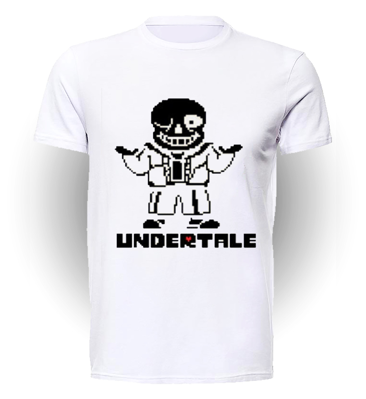 

Футболка Gee! Белая с рисунком Андертейл Undertale контур UT.01.004