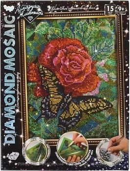 

Danko Toys Diamond Mosaic Алмазная мозаика "Роза