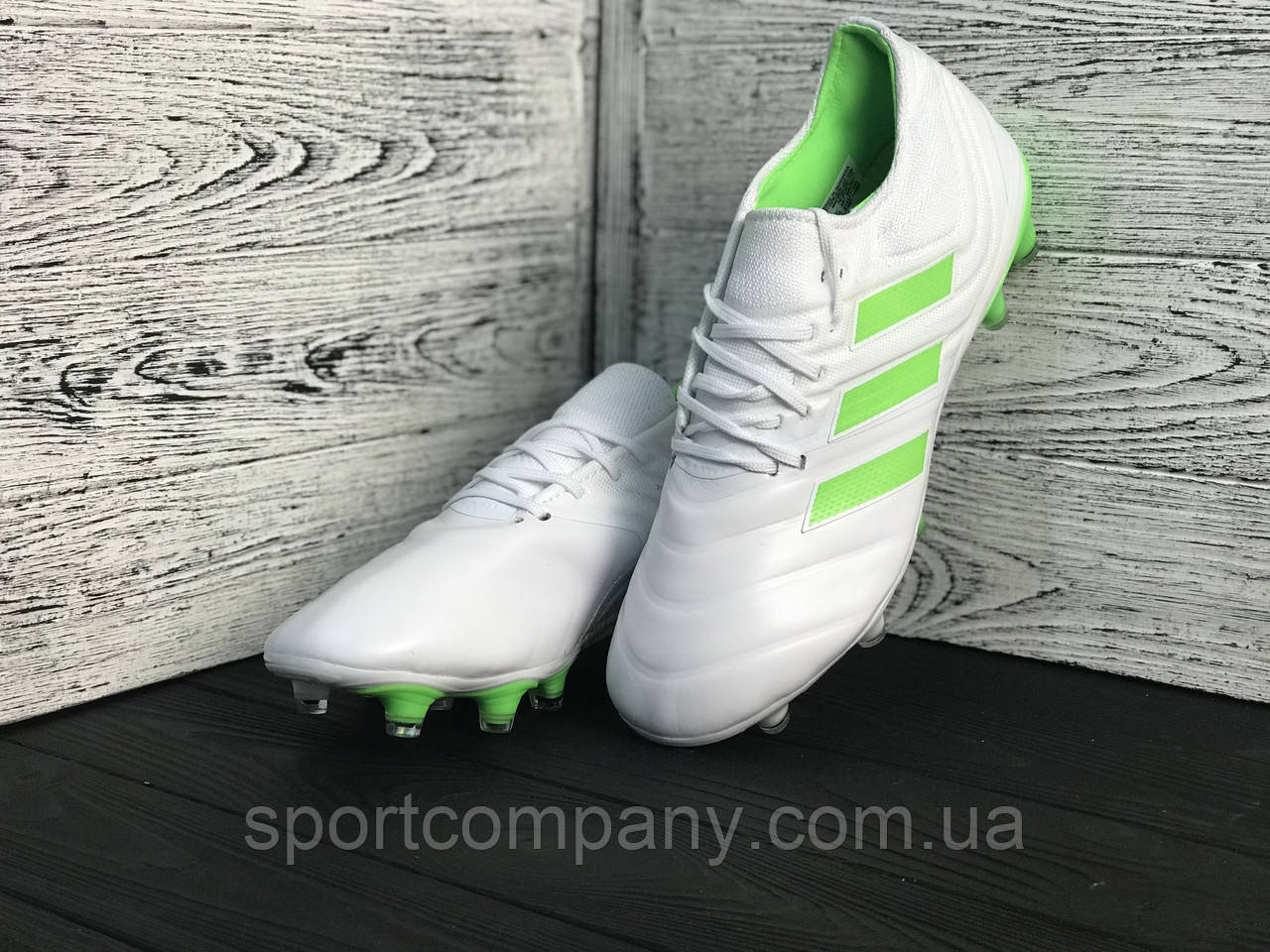 

Бутсы Adidas Copa 19+FG/AG White, Белый